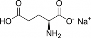 Monosodium glutamate chemical structure
